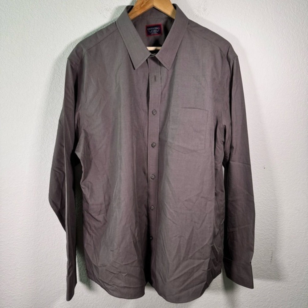 UNTUCKit Button‎ Up Shirt Men's 2XL Long Sleeve